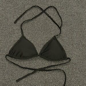 Black Triangle Bikini Top